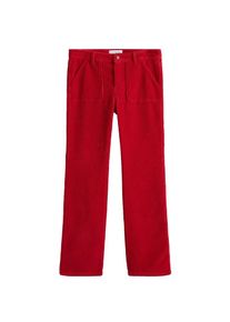 Violeta by Mango, Damen Hose 'Cuerda', Rot