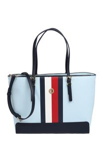 Tommy Hilfiger, Damen Tasche 'HONEY MED', Hellblau