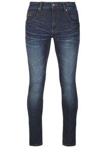 Shine Original, Herren Jeans 'WYATT DROP CROTCH SLIM FIT', Blue Denim