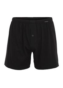 Schiesser, Herren Boxershorts mit Eingriff, Schwarz