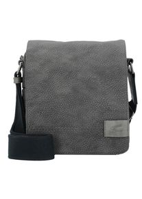 Camel Active, Herren Saigon Mini Bag Umhängetasche 19 cm, Taubenblau / Grau