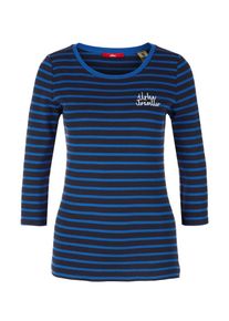 s.Oliver RED LABEL, Damen Shirt, Blau / Kobaltblau