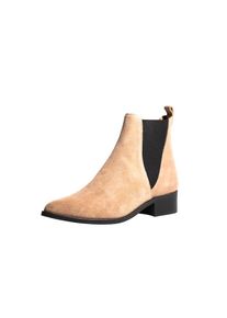 EDITED, Damen Stiefelette 'Zora', Beige