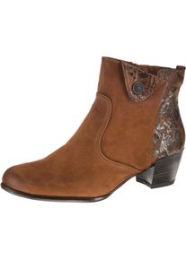 Tamaris, Damen Klassische Stiefeletten, Ocker / Dunkelbraun