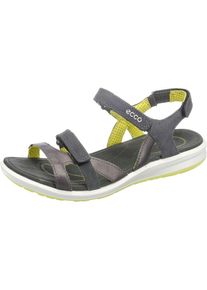 Ecco, Damen Sandalen 'Cruise II', Gelb / Dunkelgrau