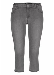 Arizona, Damen Caprijeans &raquo;Ultra-Stretch&laquo;, Grau