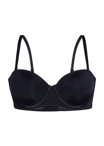 Sassa Mode Sassa, Damen Balconnet-BH 'SHINY MICRO', Schwarz