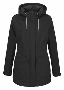 Polarino, Damen Funktionsjacke, Schwarz