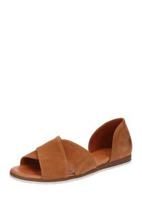 Apple of Eden, Damen Sandale 'Chiusi', Braun / Cognac