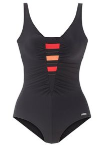 Lascana, Damen Badeanzug, Schwarz
