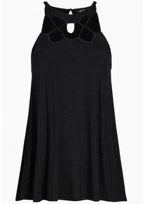 Khujo, Damen Top 'Vince', Schwarz