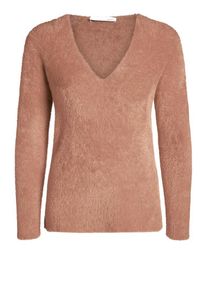 Oui, Damen Pullover, Braun