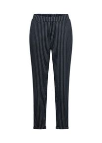 Object, Damen Stoffhose, Navy / Wei&szlig;