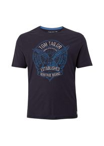 Tom Tailor, Herren T-Shirt, Navy