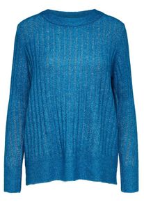 Selected Femme, Damen Strickpullover, Royalblau