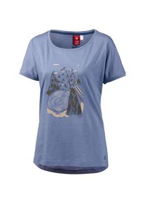 O.C.K. OCK, Damen Printlangarmshirt, Blau