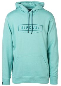 Rip Curl, Herren Undertow Pop Fleece Kapuzenpullover, T&uuml;rkis