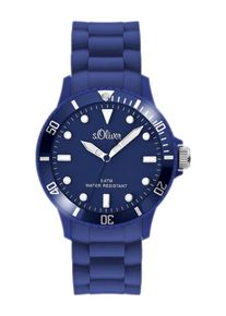 s.Oliver RED LABEL, Damen Armbanduhr, "SO-2577-PQ", Saphir