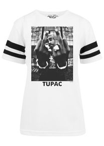 Merchcode, Damen Tee, Schwarz / Wei&szlig;