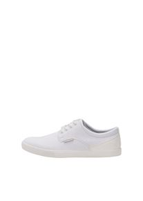 Jack & Jones JACK & JONES, Herren Leinen Sneaker, Wei&szlig;