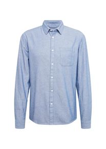 Review, Herren Hemd 'LIGHT STR SHIRT', Indigo