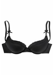 s.Oliver RED LABEL, Damen Bodywear Push-up-BH, Schwarz