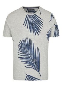 Daniel Hechter, Herren T-Shirt, Dunkelblau / Hellgrau