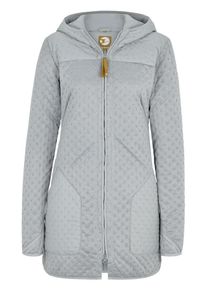 Finside, Damen Leicht wattierte Langjacke NEEA, Grau