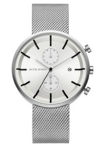Jacob Jensen, Herren Chronograph, Silber