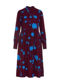 Véro Moda VERO MODA, Damen Kleid, Blau / Weinrot