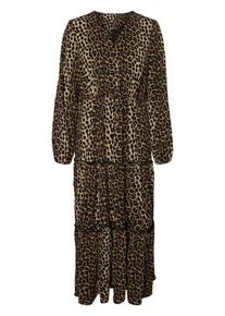 Véro Moda VERO MODA, Damen Kleid, Sand / Schwarz