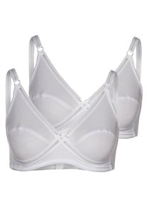 Sassa Mode Sassa, Damen Soft-BH, Weiß