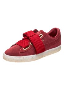 Puma, Damen Suede Heart Celebrate Sneaker 'Suede Heart Celebrate', Rot
