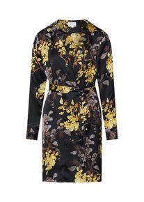 Vila, Damen Kleid, Nachtblau / Goldgelb