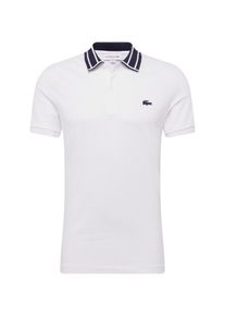 Lacoste, Herren Poloshirt 'CHEMISE COL BORD-COTES MA', Wei&szlig;
