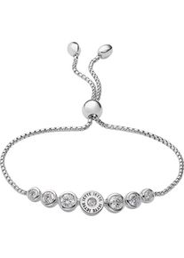 JETTE, Damen Silver Armband, Silber