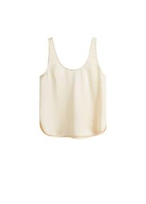 Mango, Damen 'Top 'Yellow, Beige