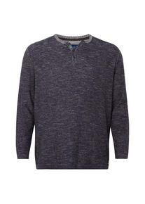Tom Tailor, Herren Pullover, Navy / Wei&szlig;