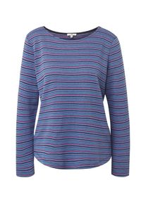 Tom Tailor, Damen T-Shirt, Hellblau / Pink / Schwarz