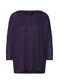 Véro Moda VERO MODA, Damen Pullover 'VMBRIANNA 3/4 OVERSIZE BLOUSE', Nachtblau