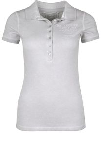 Better Rich, Damen Poloshirt 'Polo paillette', Hellgrau