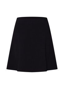 Tom Tailor Denim, Damen - Röcke 'structured skater skirt', Schwarz