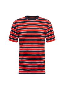 Tommy Jeans, Herren Shirt, Dunkelblau / Rot