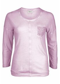 Boysen's BOYSEN'S, Damen Langarmshirt, Helllila