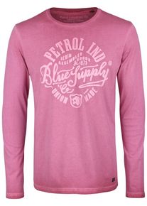 PETROL INDUSTRIES, Herren Longsleeve, Pink