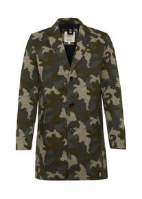 Tom Tailor Denim, Herren Wollmantel, Grau / Khaki