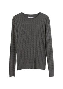 Mango, Damen Pullover 'Kiev', Dunkelgrau