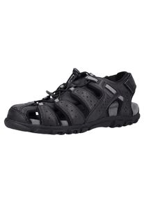 Geox, Herren Sandalen, Schwarz