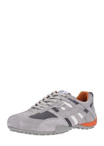 Geox, Herren Sneaker 'UOMO SNAKE', Anthrazit / Hellgrau / Orange