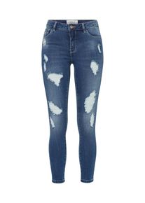 Only, Damen Skinny Jeans 'CARMEN', Blue Denim